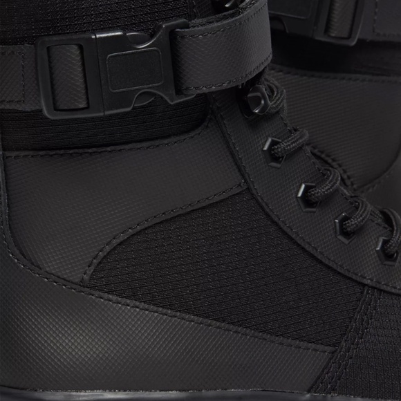 Dr. Martens Combs Tech Element+ Poly Rip-Stop Boots Black Unisex - Picture 7 of 10